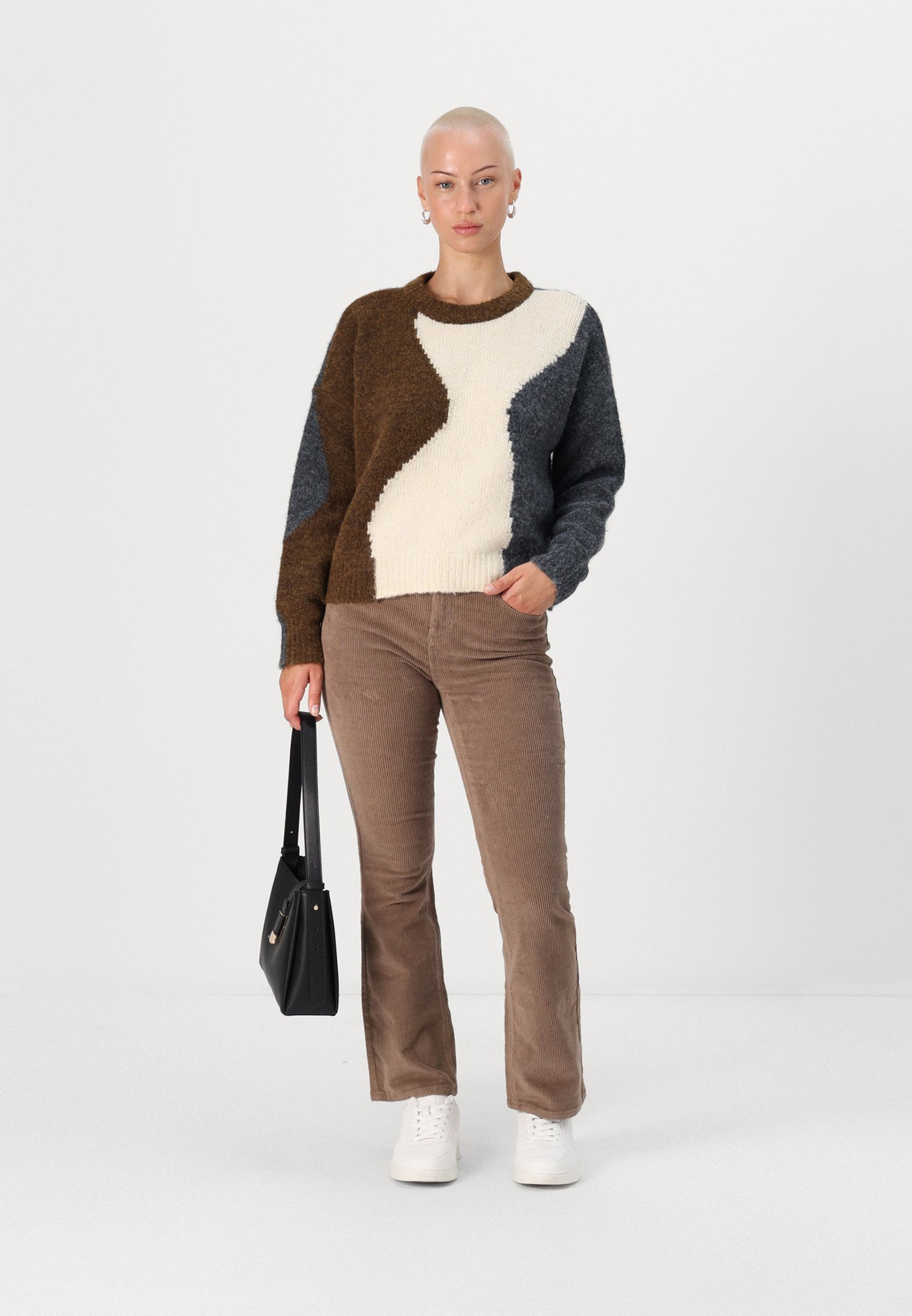 ONLY Petite ONLMARY - Trousers - Fossil