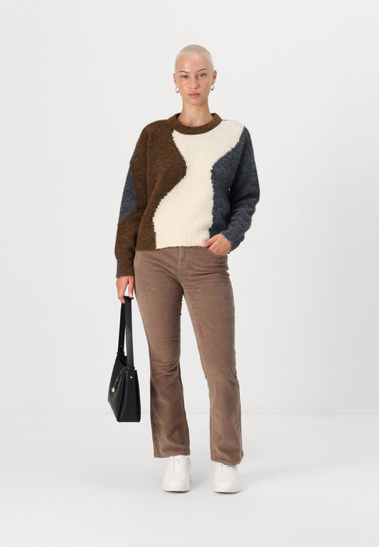 ONLY Petite ONLMARY - Trousers - Fossil
