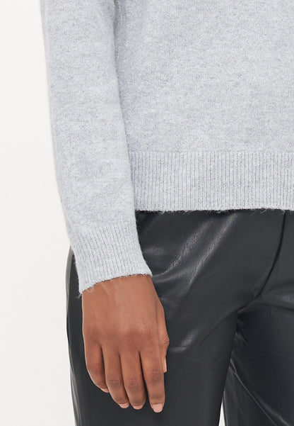 ONLY Petite ONLRICA LIFE - Jumper - Light Grey Melange