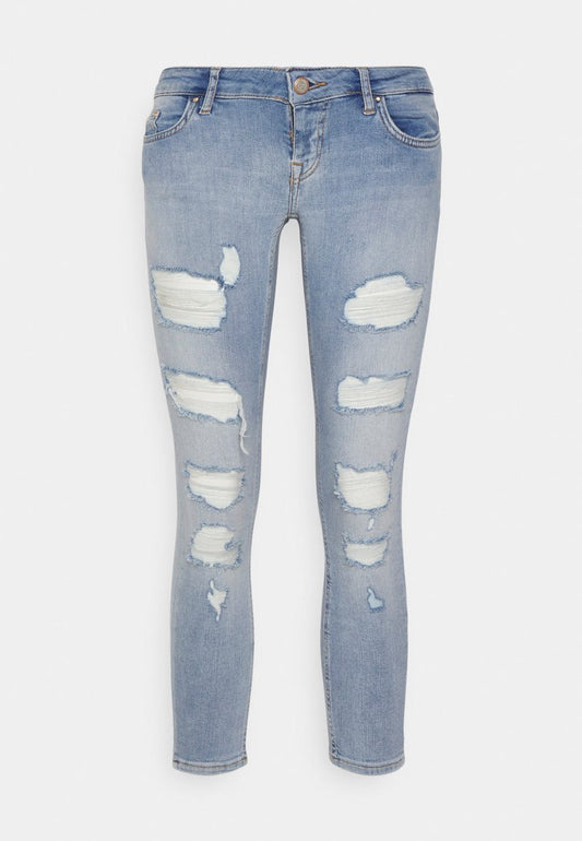 ONLY Petite ONLCORAL - Jeans Skinny Fit - Medium Blue Denim