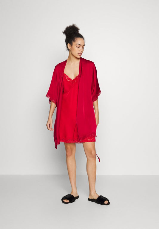 Anna Field Bademantel - Red