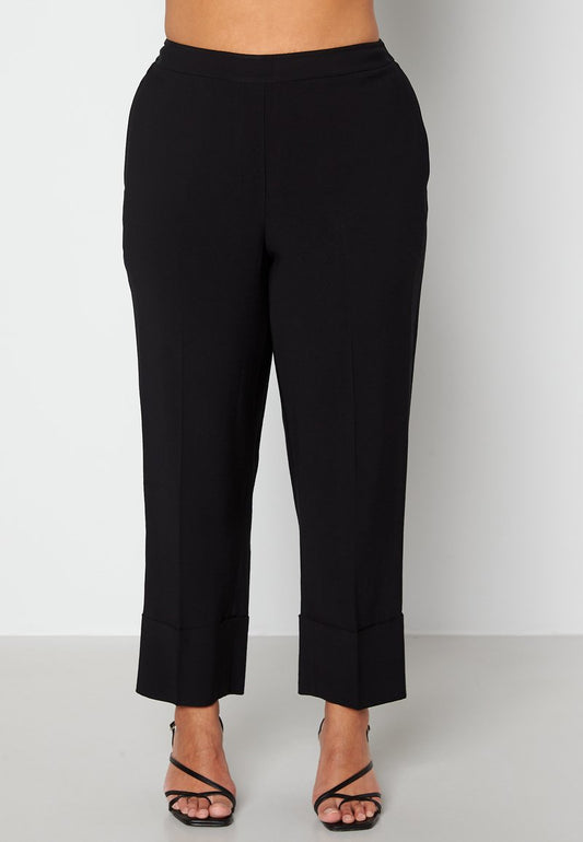  STEPHANIE - Stoffhose - Black