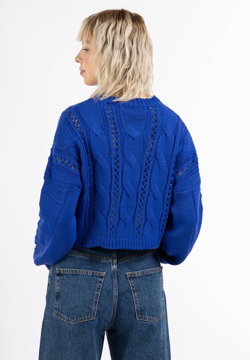  MYMO PULLOVER BIANY - Strickpullover - Blau