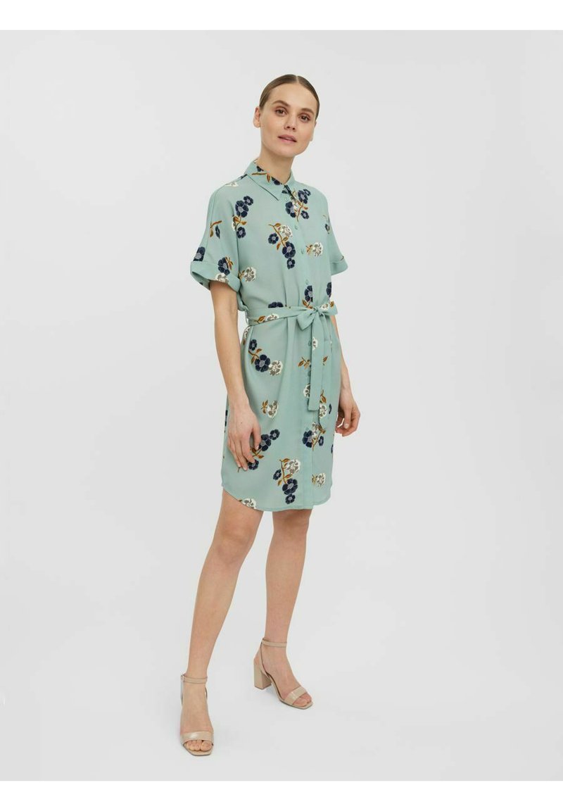 Vero Moda Blusenkleid - Green Milieu