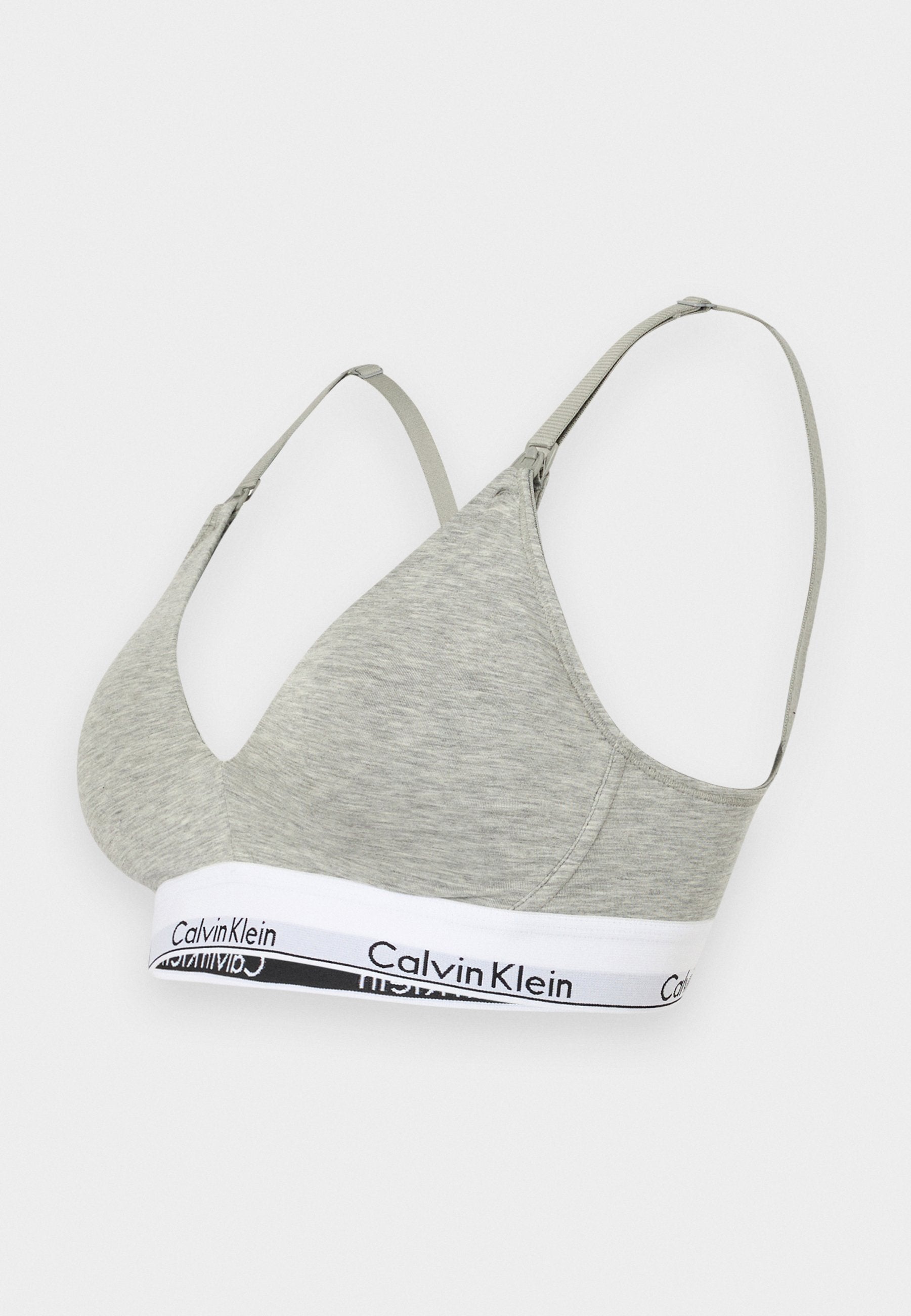 CALVIN KLEIN UNDERWEAR MATERNITY LIGHTLY LINED TRIANGLE ICON - Triangle Bra - Black