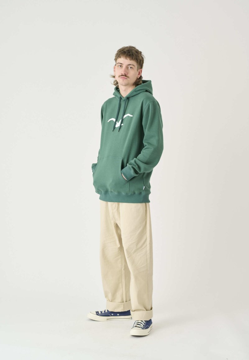 Cleptomanicx MÖWE - Kapuzenpullover - Evergreen