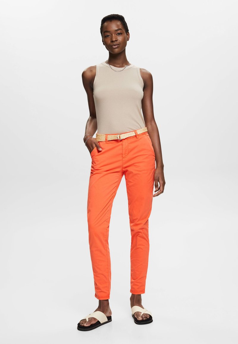 ESPRIT Chino - Orange Red