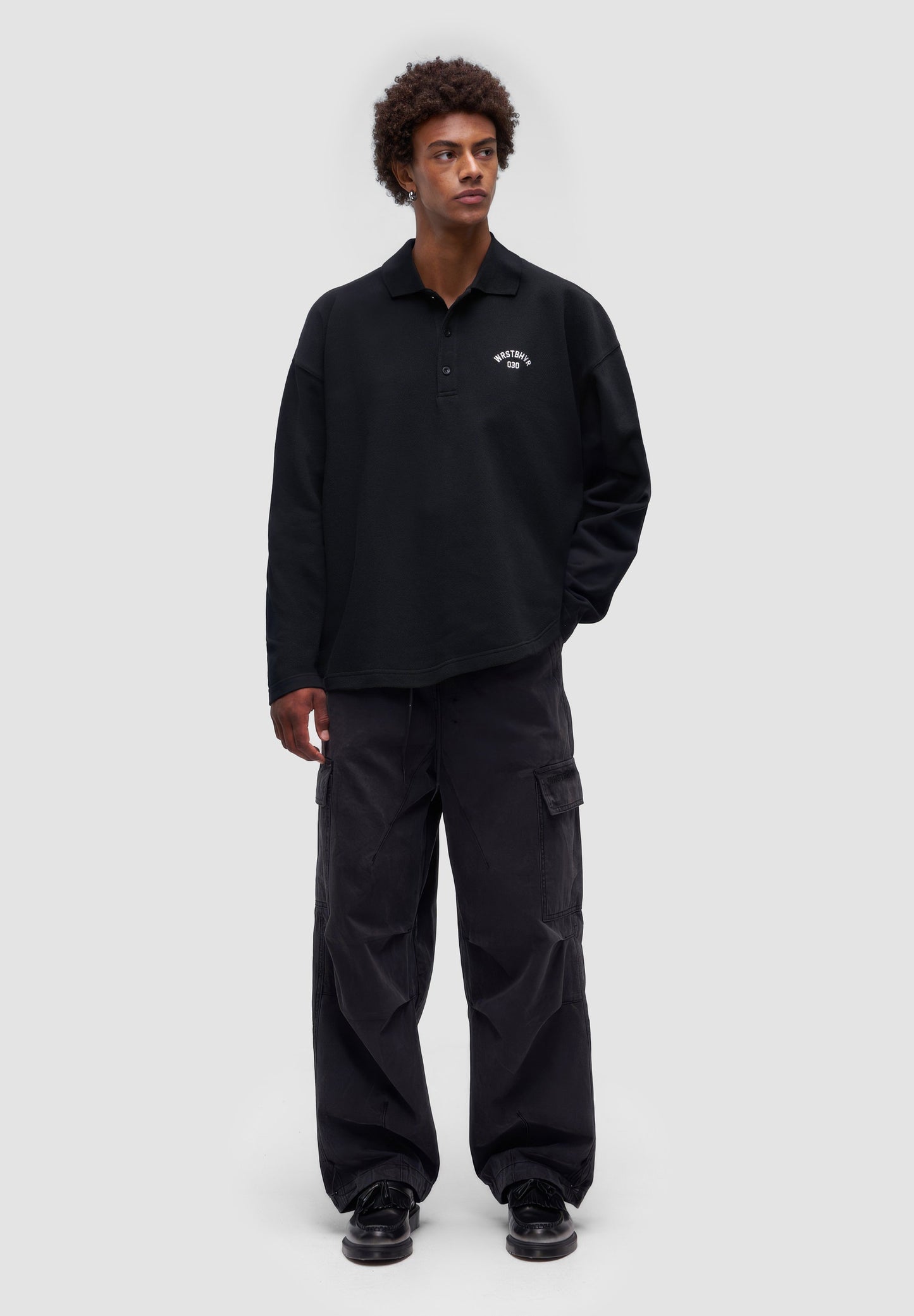  FRENNE - Polo Shirt - Jet Black