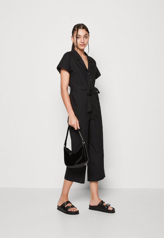 Monki Jumpsuit - Black Dark