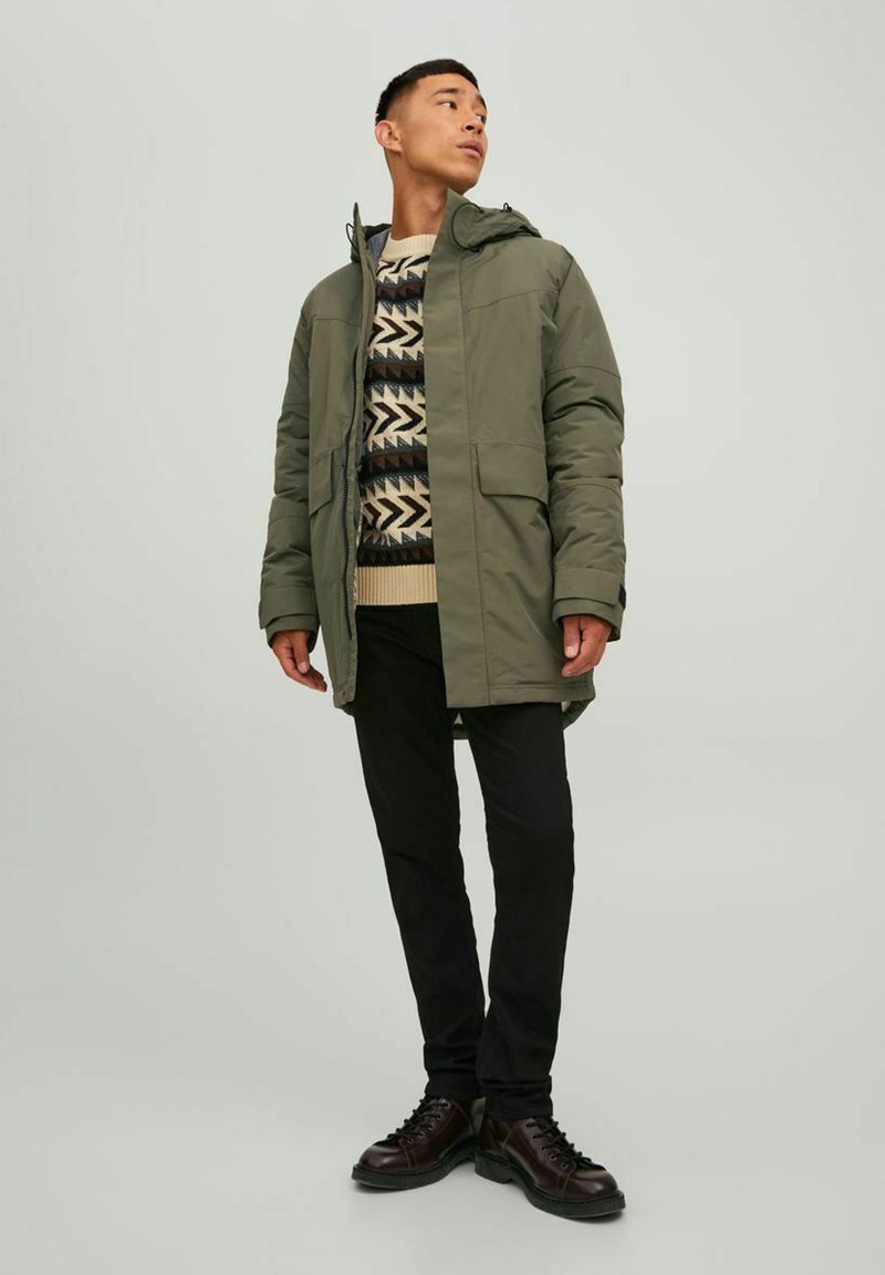 JACK&JONES Premium PREMIUM TECH - Parka - Forest Night