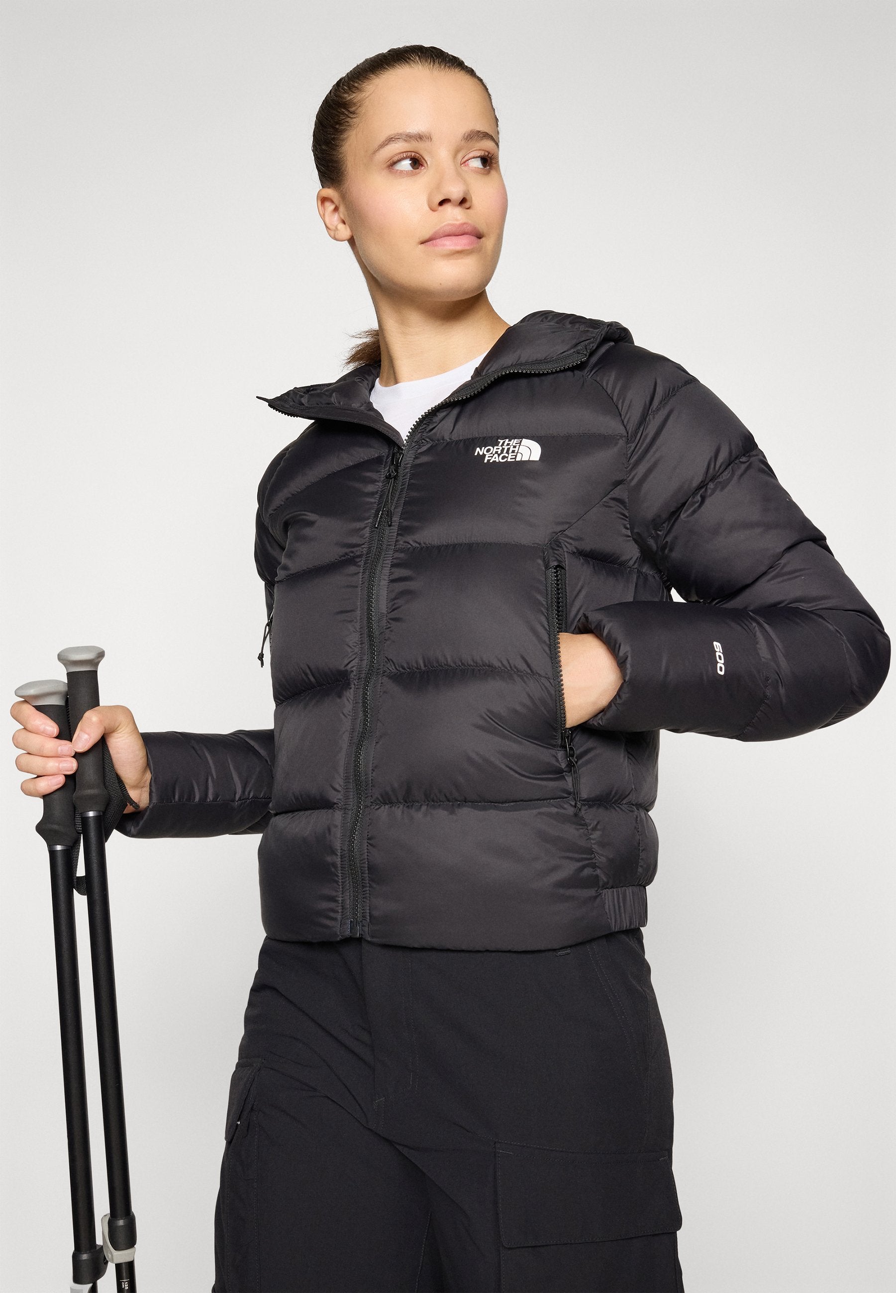 The North Face HYALITE HOODIE - Down Jacket - Black