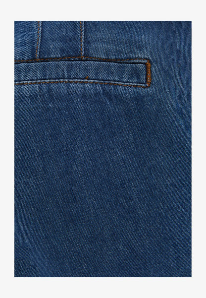  BAGGY - Jeans Straight Leg - Mid Denim