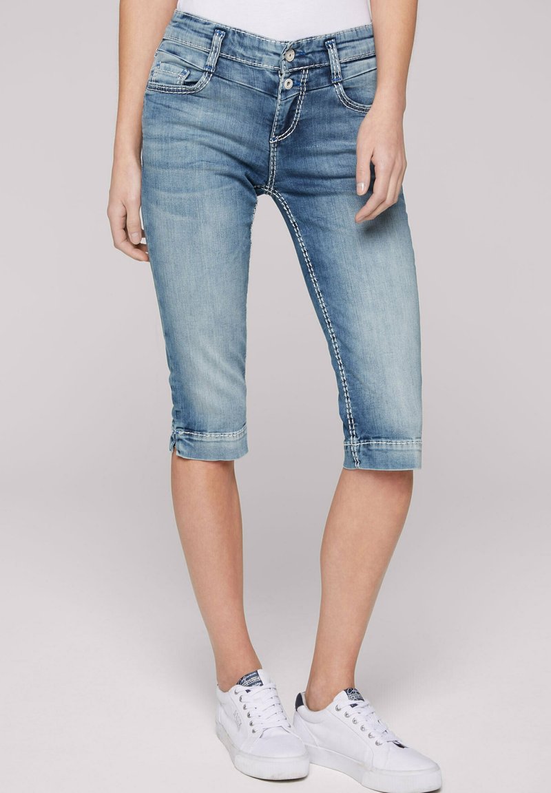 Soccx CAPRI KA:RA - Jeans Shorts - Blue Used