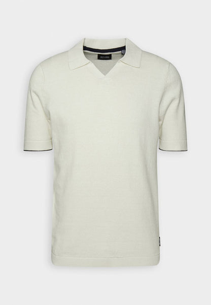 Only & Sons ONSDAL LIFE RESORT - Poloshirt - Antique White