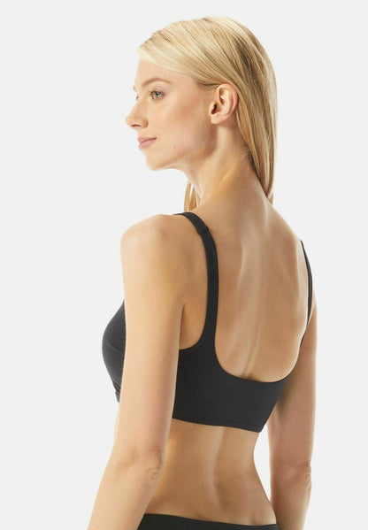 MICHAEL Michael Kors ICONIC SOLIDS - Bikini-Top - Black