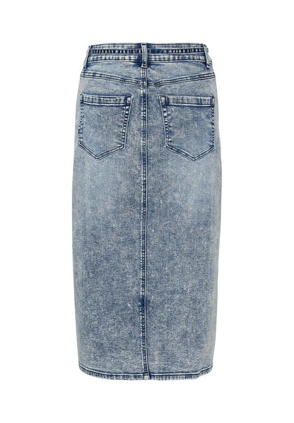 Kaffe RUE SINEM HW - Bleistiftrock - Blue Denim