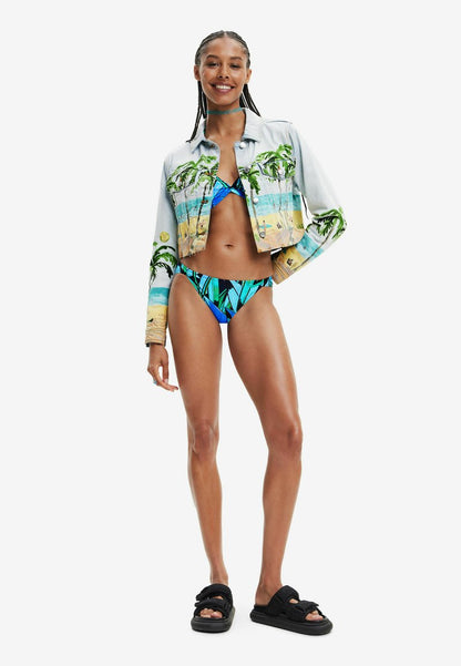 Desigual SWIMWEAR - Bikini-Hose - Blue