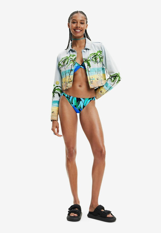 Desigual SWIMWEAR - Bikini-Hose - Blue