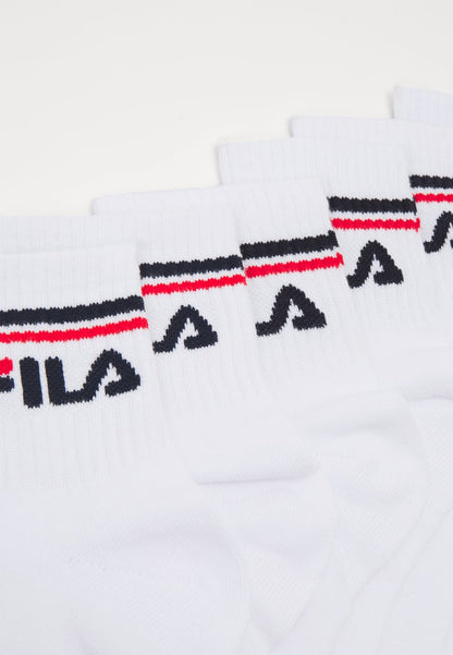Fila URBAN QUARTER 6 PACK UNISEX - Socken - White