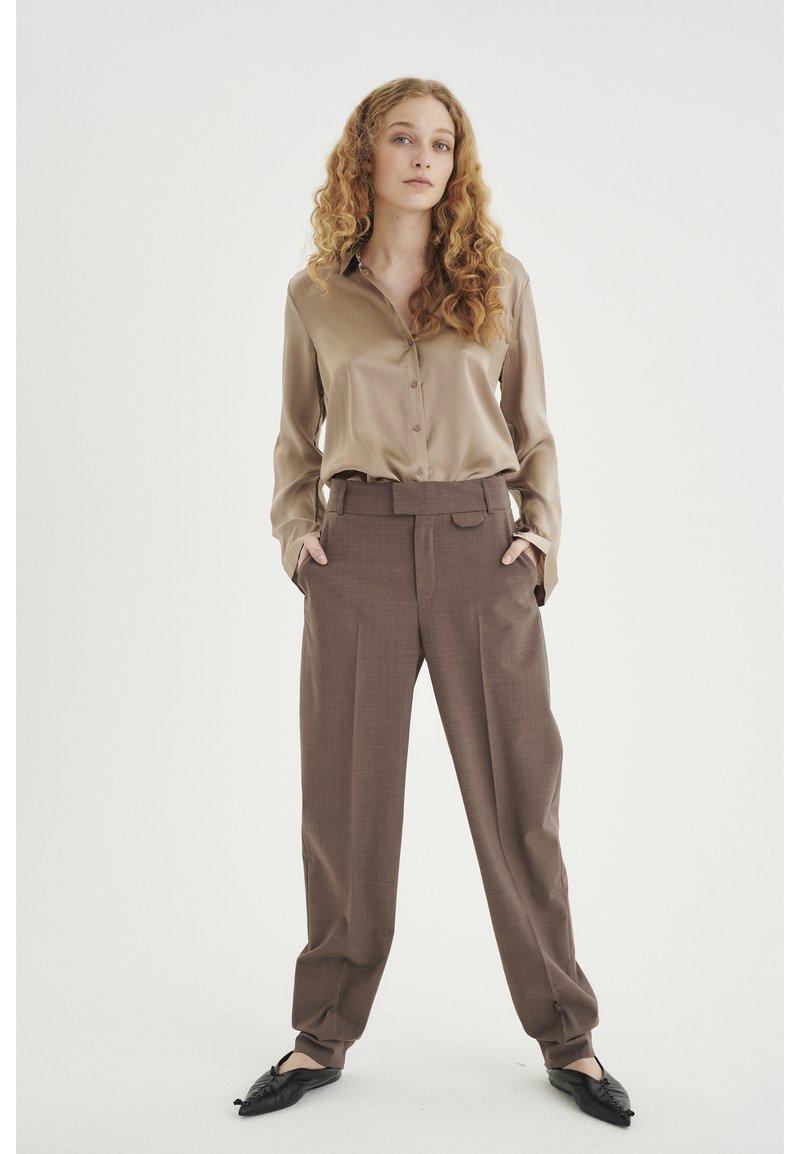 InWear LEONORE PREMIUM - Hemdbluse - Desert Taupe