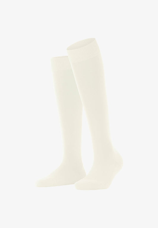 Falke CLIMAWOOL BUSINESS & CASUAL - Kniestrümpfe - Off White