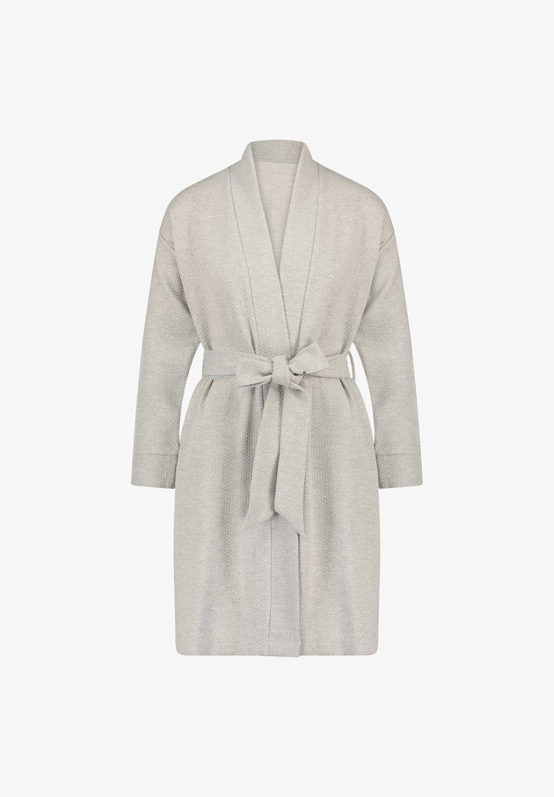 SHORT ROBE - Bademantel - Grey