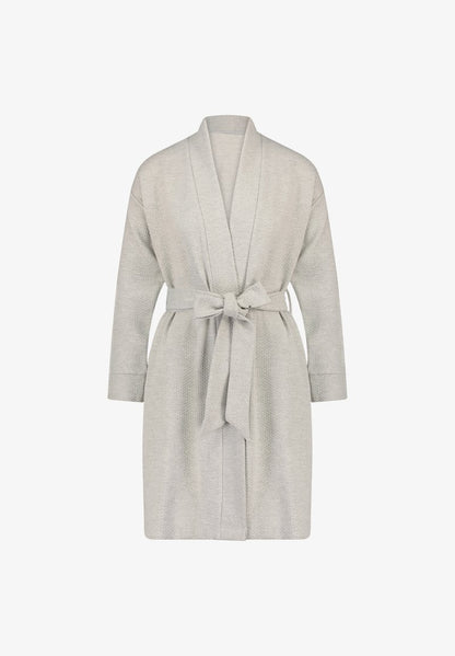  SHORT ROBE - Bademantel - Grey
