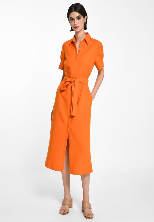  Blusenkleid - Orange