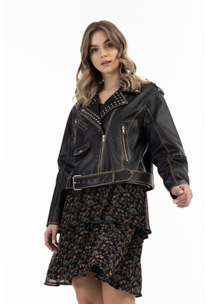  BEANGELINA - Lederjacke - Black