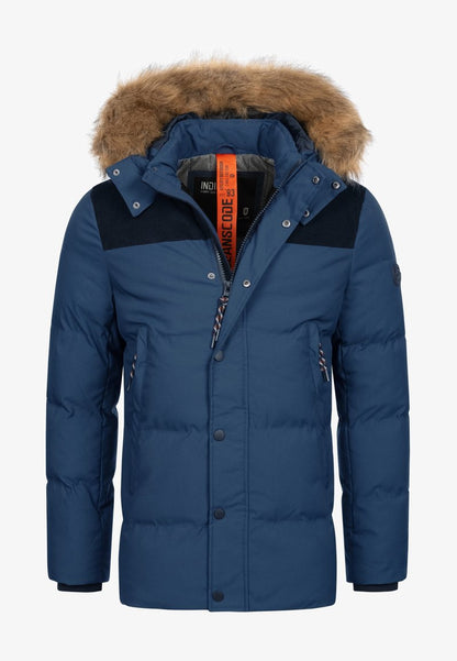 Indicode Jeans HEXYL - Wintermantel - Navy