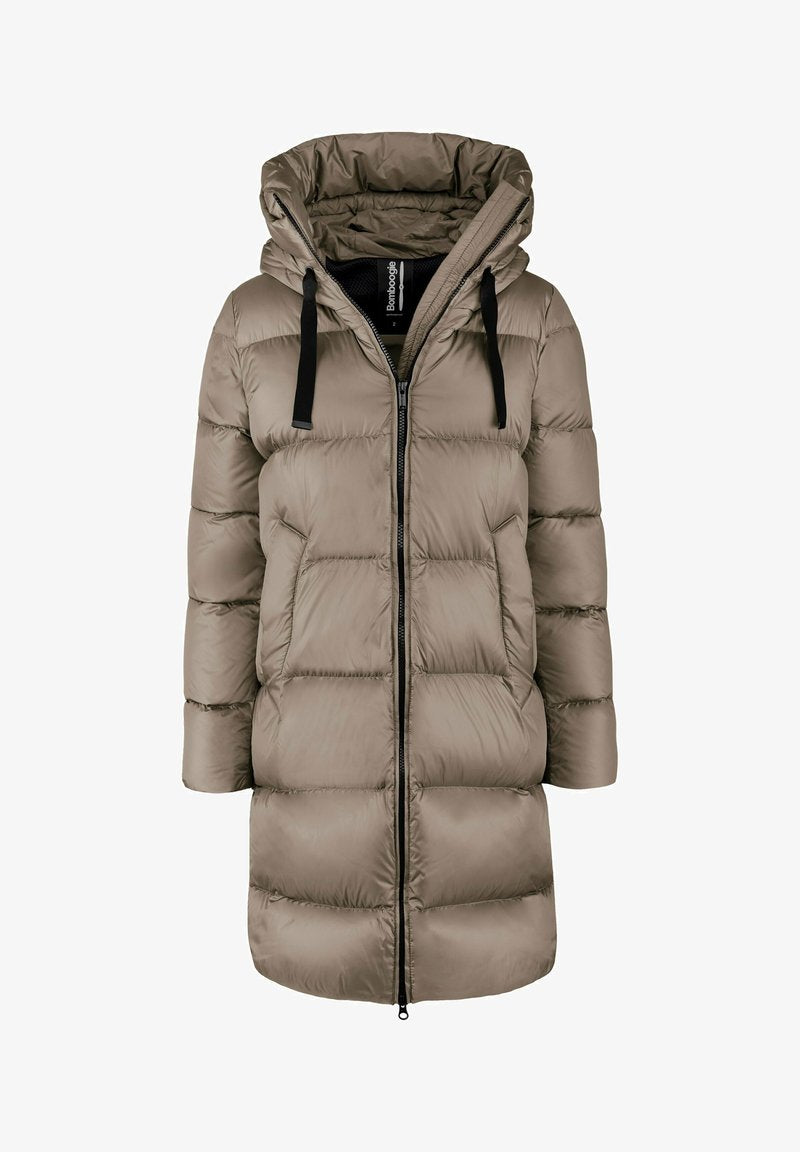 BOMBOOGIE GENEVA LONG - Daunenmantel - Black