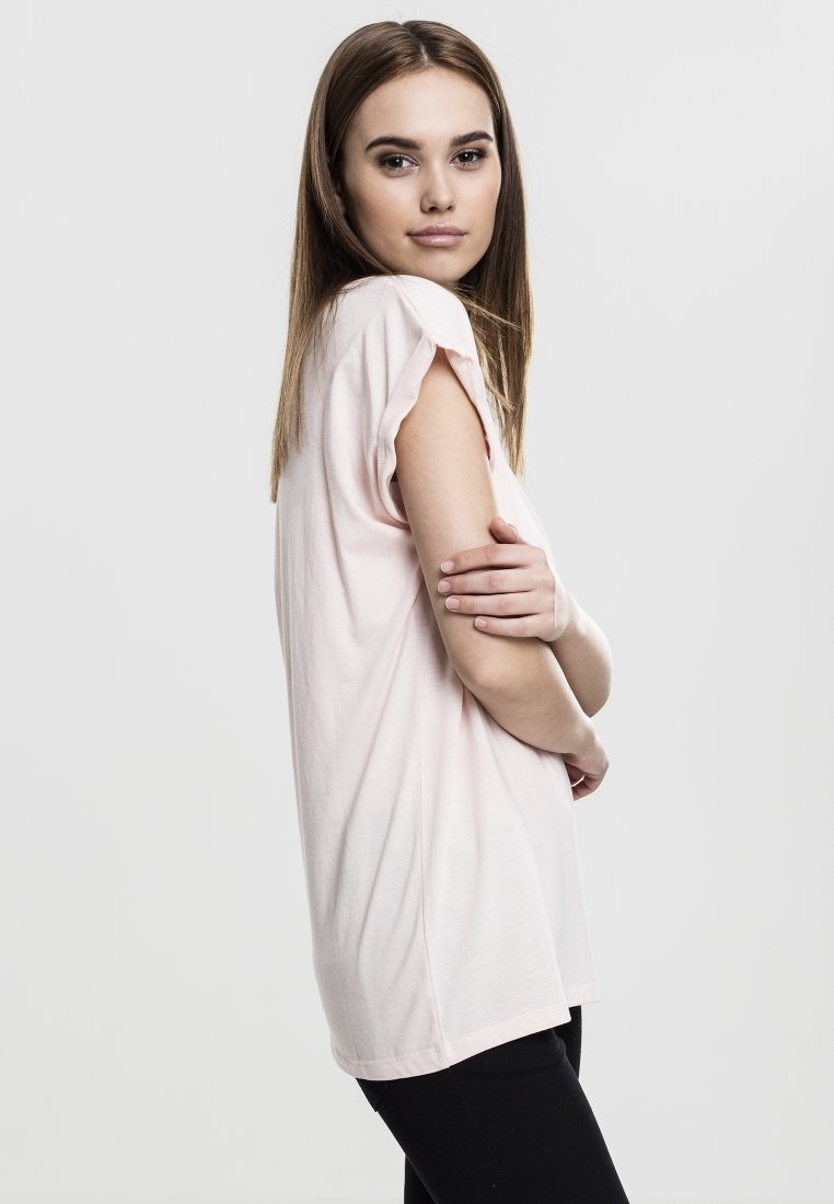 URBAN CLASSICS EXTENDED SHOULDER - T-Shirt Basic - Pink