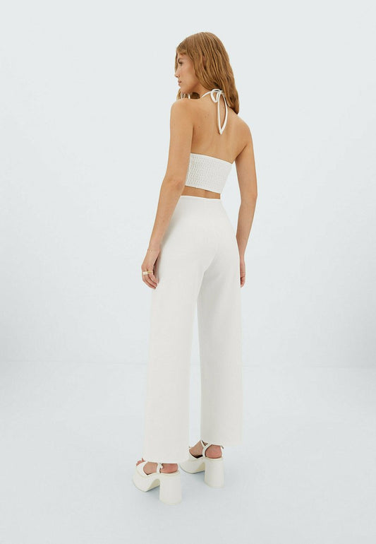 Stradivarius NECKHOLDER - Jumpsuit - White