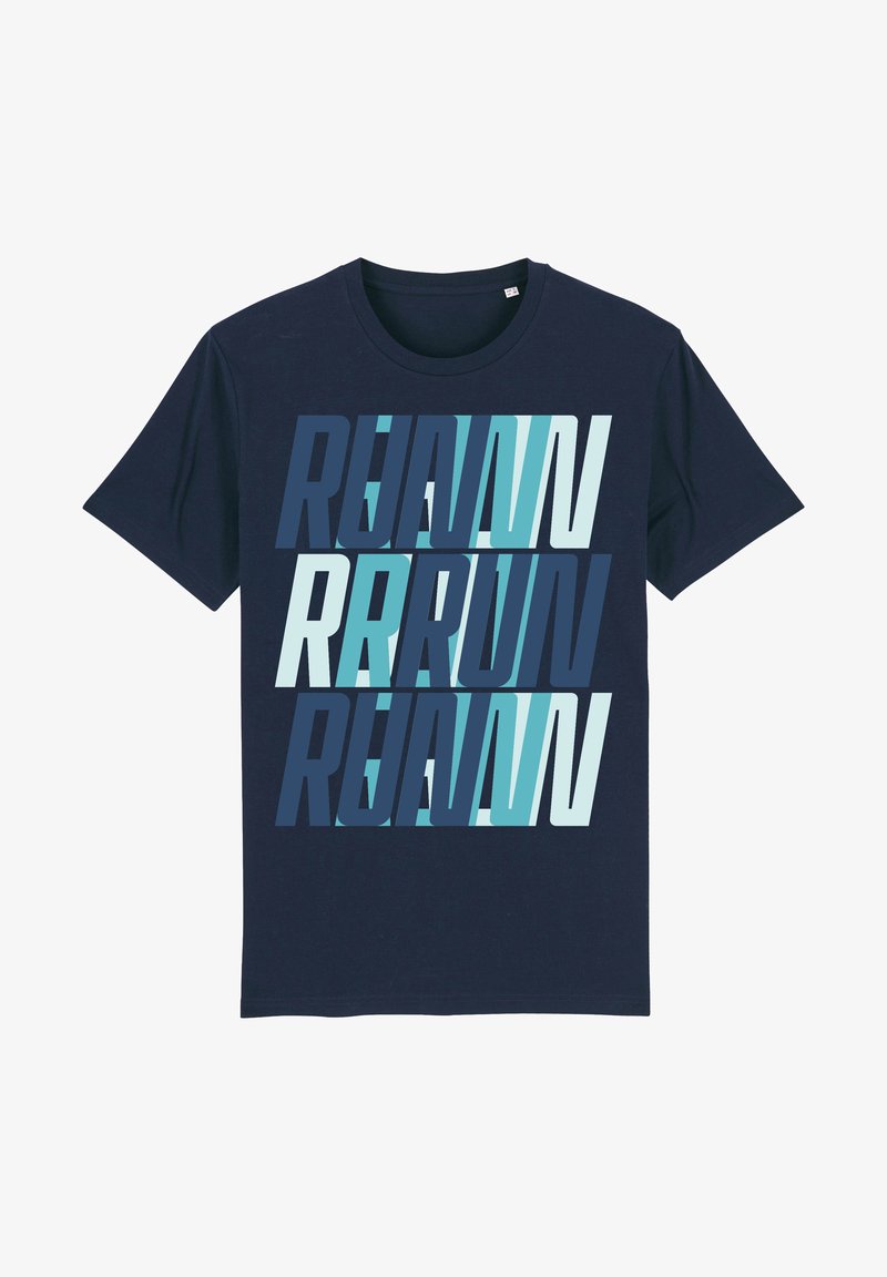  RUN - T-Shirt Print - Black