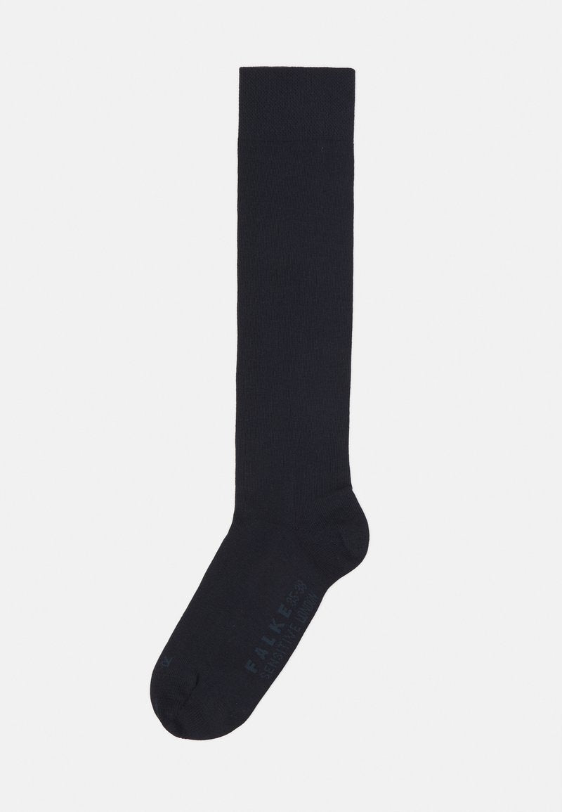 Falke SENSITIVE LONDON COMFORT BAND COTTON-MIX - Kniestrümpfe - Dark Navy