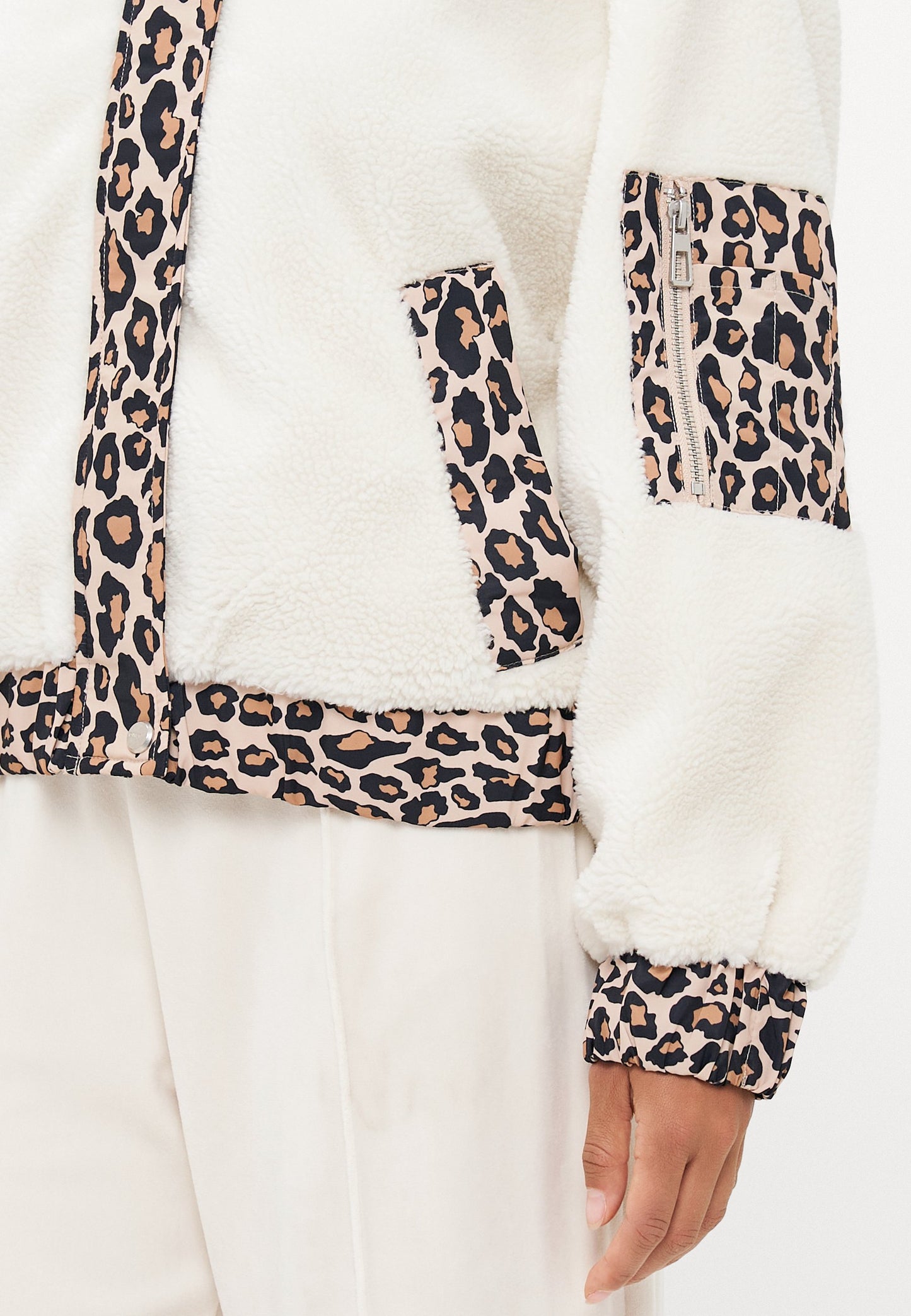 ONLY Petite ONLSIENA MIX JACKET LIFE - Winter Jacket - Cloud Dancer