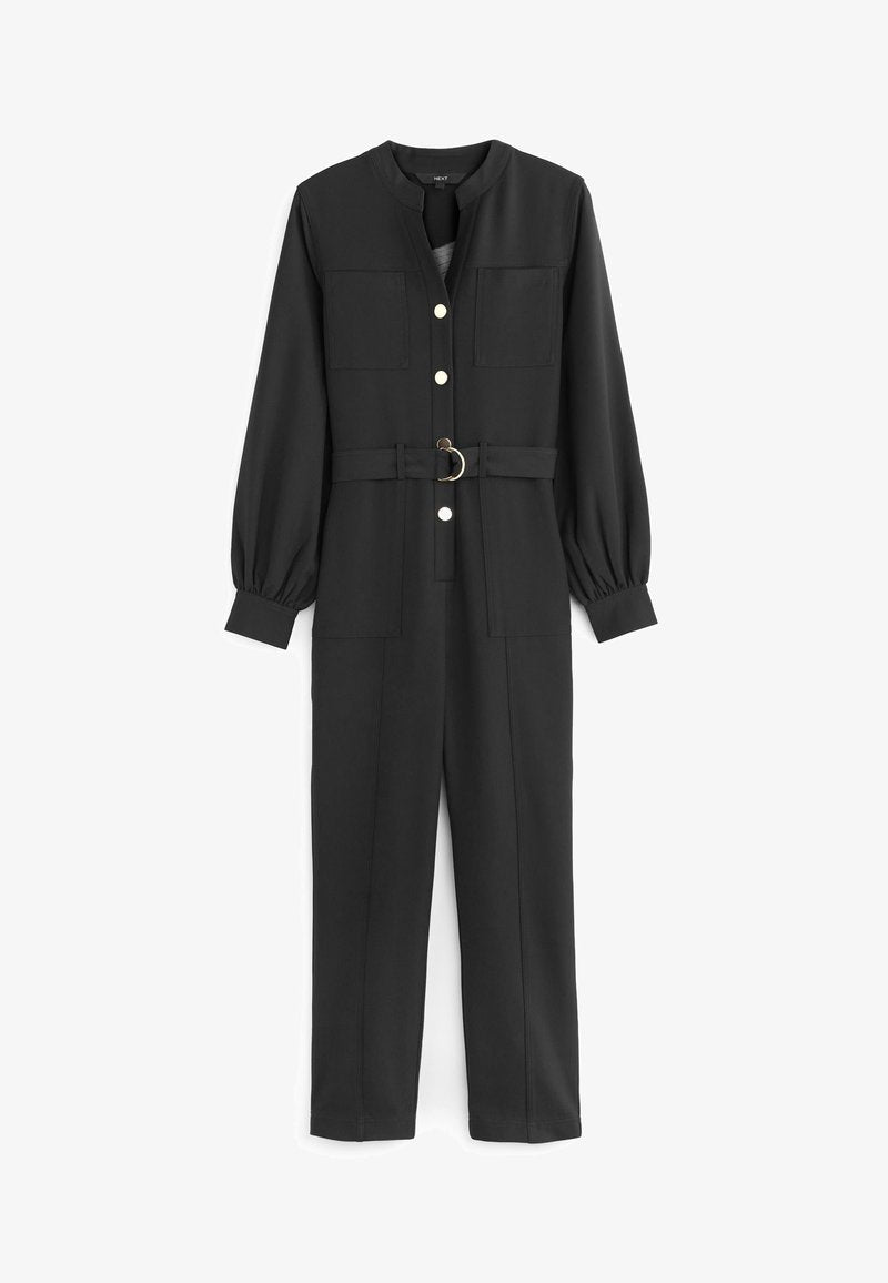 Next UTILITY STYLE BELTED - Jumpsuit - Black