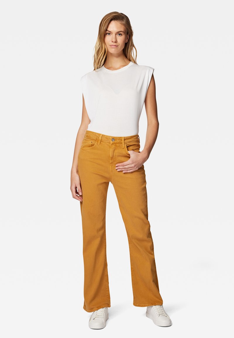 Mavi VICTORIA - Jeans Bootcut - Mustard Str