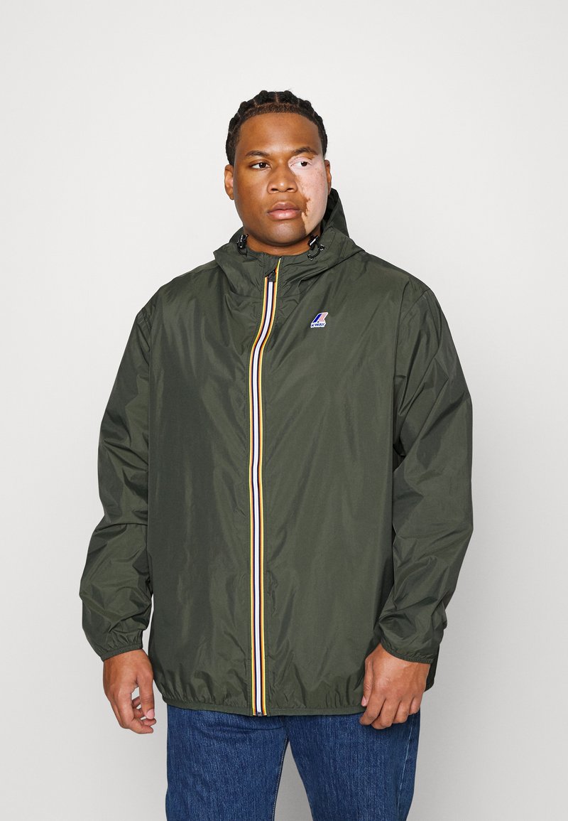 K-Way PLUS LE VRAI CLAUDE UNISEX - Kurzmantel - Green Blackish