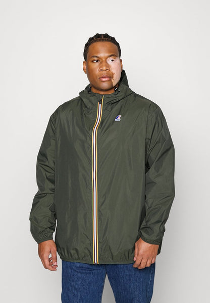 K-Way PLUS LE VRAI CLAUDE UNISEX - Kurzmantel - Green Blackish