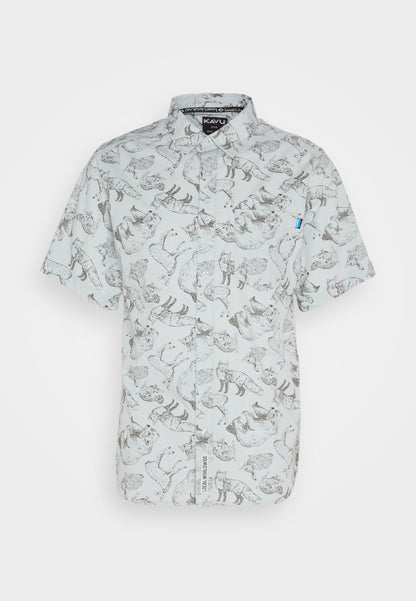 KAVU FESTARUSKI - Hemd - Light Blue