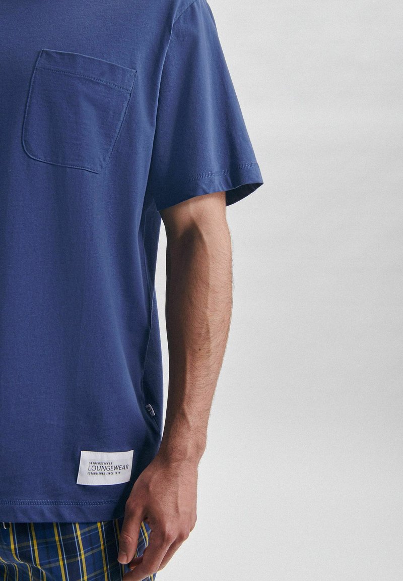 Seidensticker Nachtwäsche Shirt - Blue