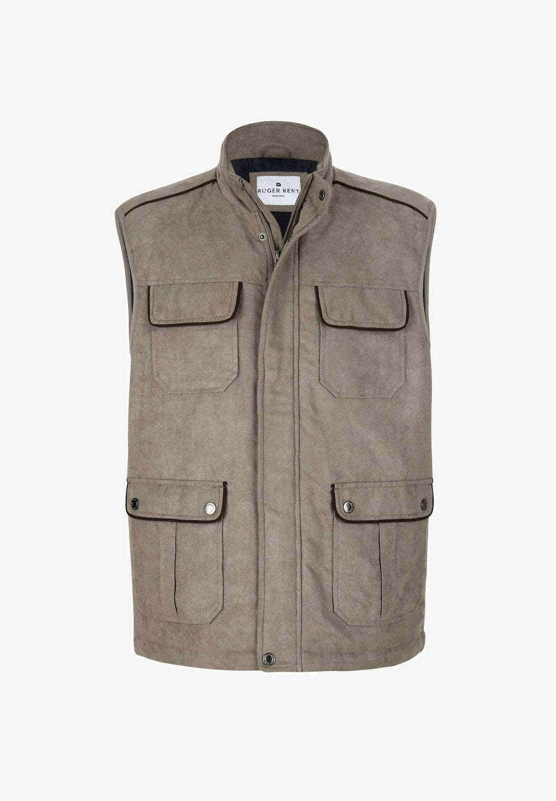  Weste - Taupe
