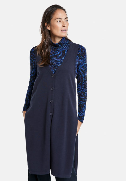 Gerry Weber Strickjacke - Blau Marine