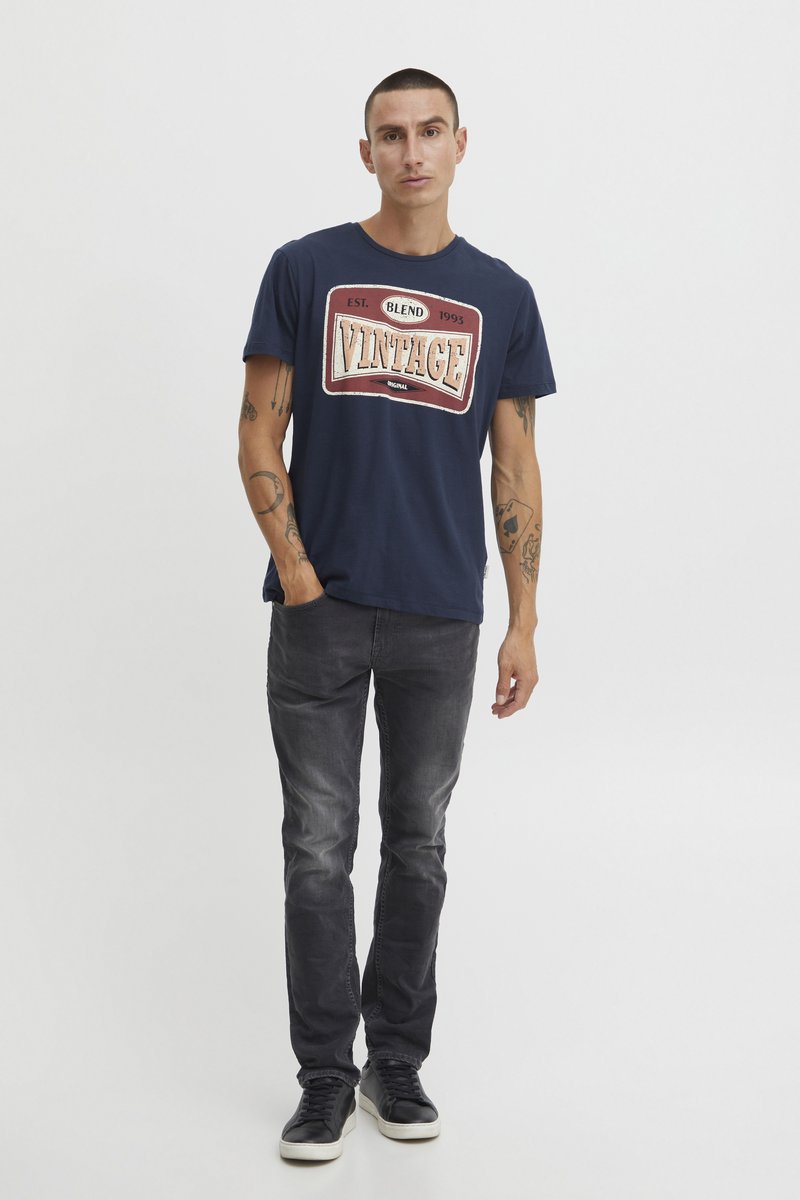 Blend T-Shirt Print - Dress Blues