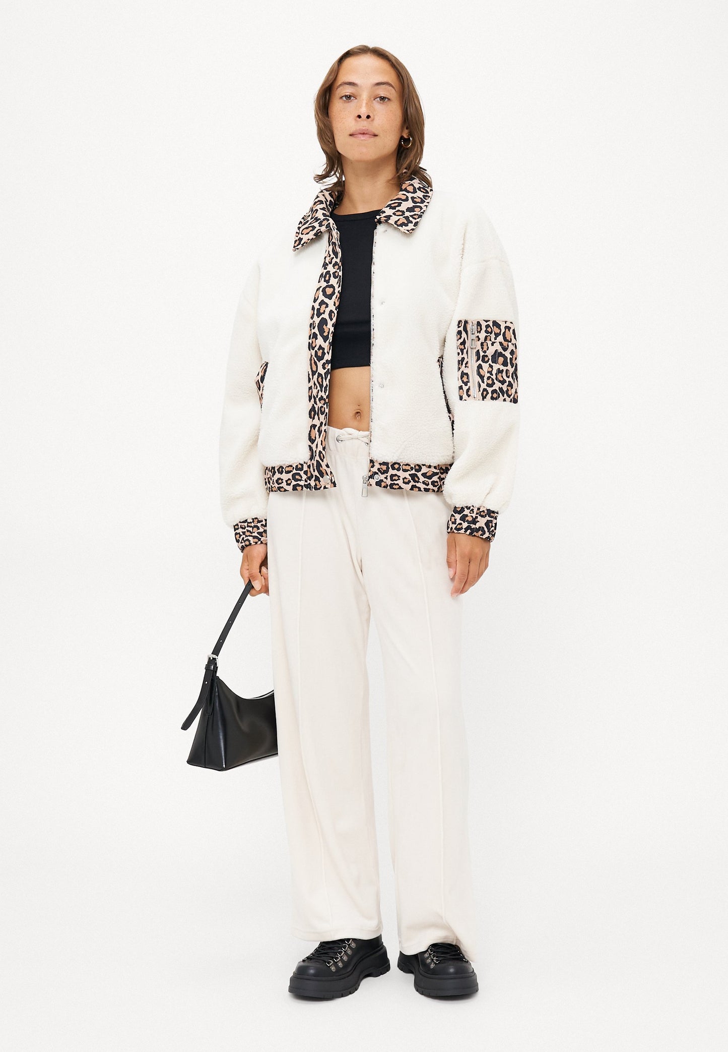 ONLY Petite ONLSIENA MIX JACKET LIFE - Winter Jacket - Cloud Dancer