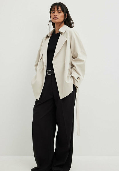 NA-KD KURZER - Trenchcoat - Beige