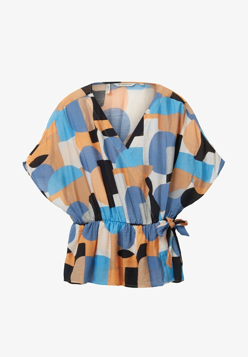 Tom Tailor GEMUSTERTE - Bluse - Abstract Retro Shapes Design