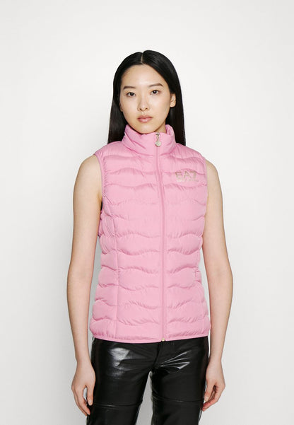 EA7 Emporio Armani JACKET - Weste - Pink/gold