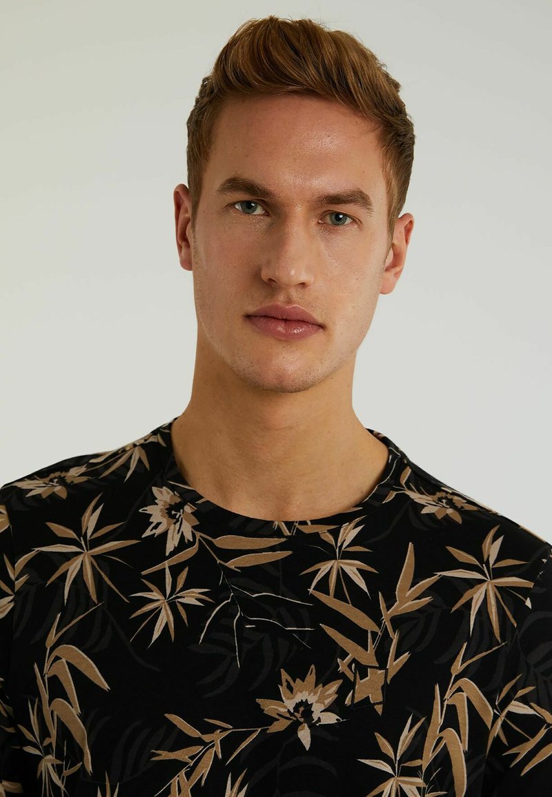  BOTANIC - T-Shirt Print - Black
